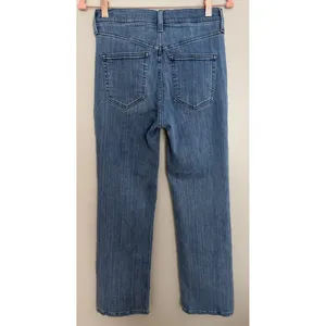 AYR The Pop Straight Jeans High Rise Medium Wash Stretch Denim Women's Size 27 thumbnail 2
