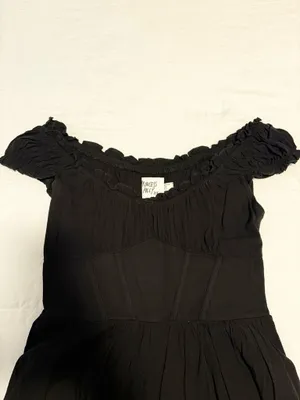 Princess Polly Corset Romper Black thumbnail 3