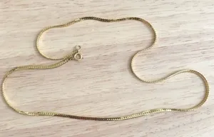 Vintage Gold Tone Necklace thumbnail 1