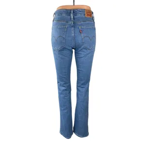 Levi's 725 High Rise Bootcut Women's Blue Medium Wash Flare Denim Jeans Size 26 thumbnail 4