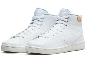 Nike Court Royale 2 Mid Triple White (Women's) size 9.5 thumbnail 1