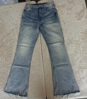 Etica Light Blue Flare Jeans Size 26 thumbnail 1