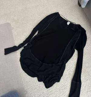 Free People Black Long Sleeve thumbnail 1