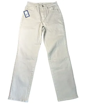 Women's High-Rise‎ 90's Vintage Straight Jeans - Universal Thread Beige SZ 4R thumbnail 1
