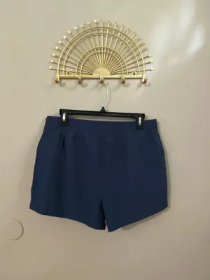 90 Degrees by Reflex Women’s Navy Athletic Shorts with Elastic Waistband thumbnail 2