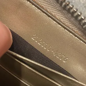 Gucci Imprime Bronze Metallic Monogram Wallet AUTHENTIC thumbnail 2