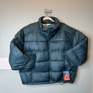 Columbia Night Wave Pike Lake II Insulated Omni Heat Crop Puffer Jacket Sz 2XL‎ thumbnail 1