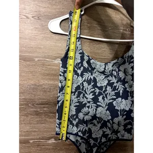 Free people movement bodysuit blue white size XS thumbnail 7