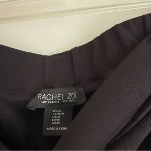 Rachel Zoe Black Joggers Elastic Cuffs Athleisure thumbnail 2