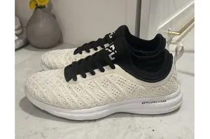 APL Women's 7 White Black Techloom Phantom W Sneakers Shoes Gym Athletic Lifting thumbnail 4