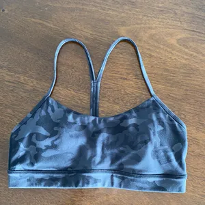 lululemon athletica Black Camo Sports Bra thumbnail 4
