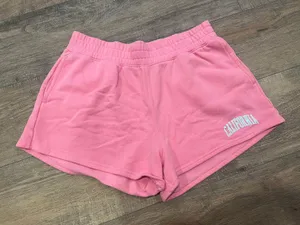 Hollister pink sweat shorts thumbnail 1