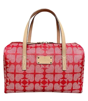 Kate Spade Kaleigh Ace of Spades Boston Bag Satchel w/ Dual Top Handles thumbnail 1