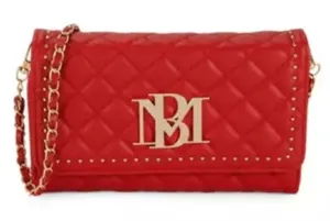 Badgley Mischka Red Wallet Crossbody Bag, Red, NWT thumbnail 1