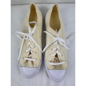 Converse Chuck Taylor All Star Dainty Festival Size‎ 9 Light Yellow Canvas thumbnail 2