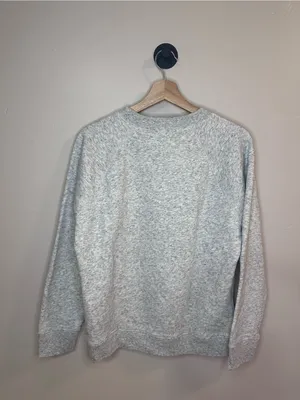 Amour Embroidered Grey Crewneck Sweatshirt thumbnail 4