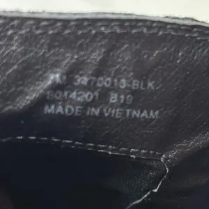 Frye Black Leather Ankle Booties with Zipper‎ Size 7M thumbnail 13