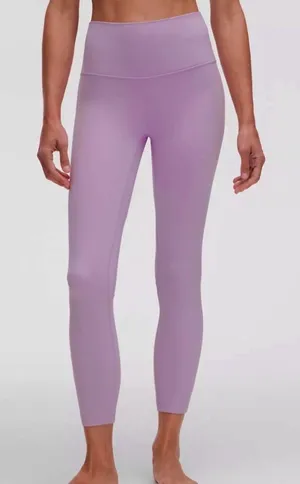 Lululemon Align Purple High-Rise leggings 28” Yoga Pilates Gym Loungewear Size 4 thumbnail 1