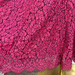 NBD Brielle Lace Midi Dress Raspberry Magenta Pink V-Neck Revolve Cocktail Small thumbnail 10