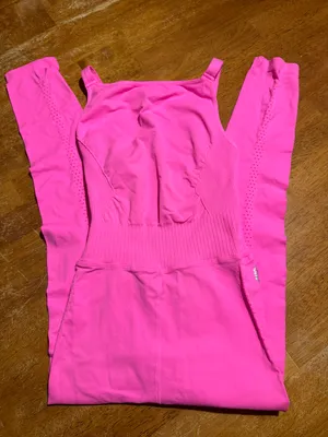 NWOT Good Karma Onesie Hot Pink XS / S FP Movement thumbnail 3