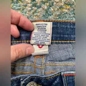Vintage Y2K True Religion Becky boot cut jeans, size 29 thumbnail 7