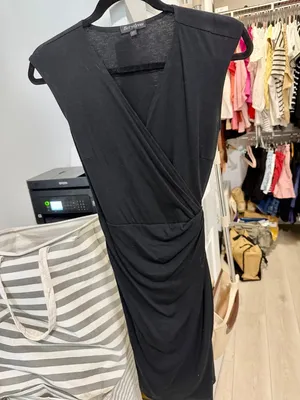 Black Berydress Sexy Mini Dress Size Medium thumbnail 2