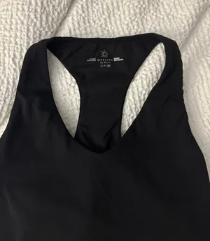 Aerie Black Sports Bra/ Top thumbnail 2