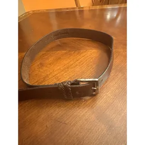 Paul Harris Med Belt With Gold Buckle Brown thumbnail 3