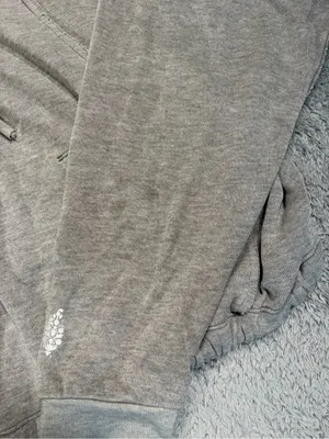 Free people FP movement Gray Hooded Zip-Up Sweatshirt small thumbnail 6