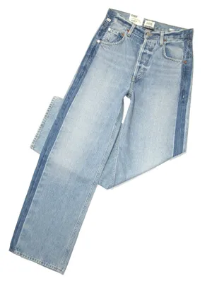 NWT Citizens of Humanity Ayla Baggy in Tuxedo Skylights Rigid Jeans 25 thumbnail 5