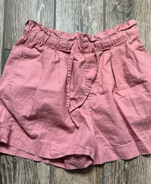 Pink PaperBag Shorts thumbnail 1