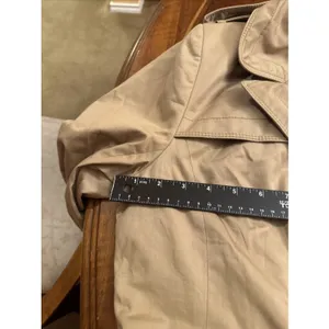 Banana Republic Trench Coat, Sz: XL thumbnail 9