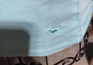 Pink Victoria’s secret’s light blue t-shirt​​​ thumbnail 3