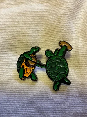 Grateful Dead Dancing Terrapin Turtles Pin thumbnail 3
