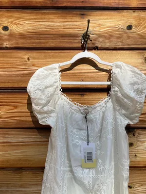 Kourt White Size S Nya Puff Sleeve Mini Dress Few Moda thumbnail 10
