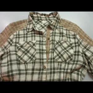 Anthropologie Free People madras shirt XS thumbnail 3