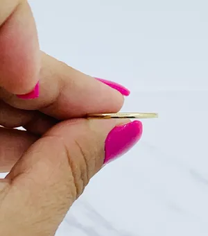❤️ Real 10k Gold Band Ring ❤️Size 8.75 ❤️ Anillo de Oro de 10 Kilates thumbnail 3