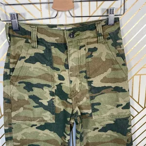 Free People‎ Remy Camouflage Pants in Moss Green thumbnail 5