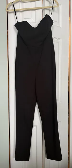 Black Jumpsuit Forever 21 thumbnail 1
