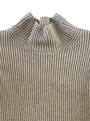 Gap ribbed cotton mock neck sweater size medium tall thumbnail 2
