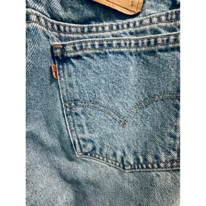 Vintage Levis 921 Orange Tab Slim Fit Tapered Jeans Medium Wash 12 Reg S 29*26 thumbnail 6