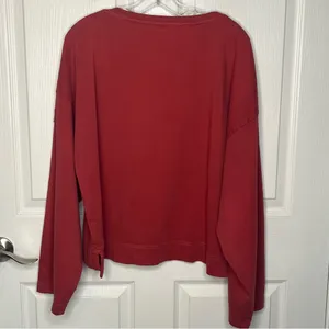 Calia by Carry Underwood Rust Sweatshirt Sz XL Oversized thumbnail 7