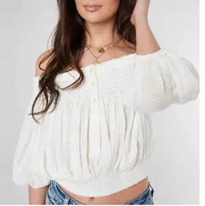 We The Free Dancing Till Dawn Off-Shoulder Blouse thumbnail 1