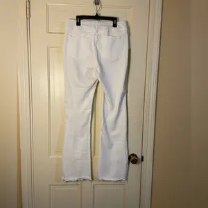 FP We The Free Jenny High Rise Skinny Flare Pullon Pants White Size 31 thumbnail 5
