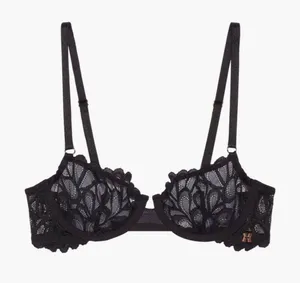 Savage X Fenty Not Sorry Unlined Lace Balconette Bra thumbnail 1