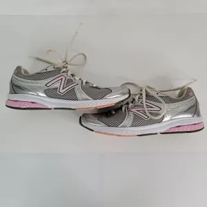 New Balance Womens Susan G Komen WW665KM Size 8 Gray Breast‎ Cancer Sneakers thumbnail 9