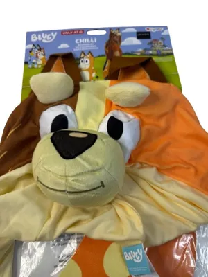 Bluey "Chilli" Plush Costume Hat & Tail Brown thumbnail 3