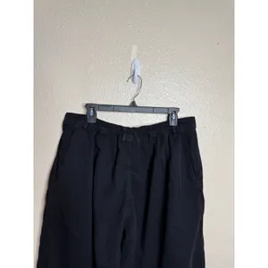 Big Bud Press Basic Black Pleated Trousers Size XL 100% Cotton thumbnail 8