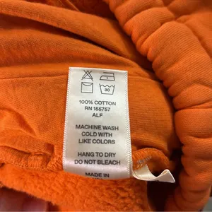 Madhappy Outdoors Heritage Sweatpants Orange Ombre Loungewear Casual NWT thumbnail 4