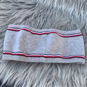 Tommy Hilfiger Heritage Logo Knit Headband in grey heather thumbnail 3